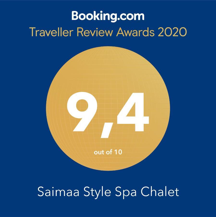 Saimaa Style Spa Chalet Imatra Exterior photo